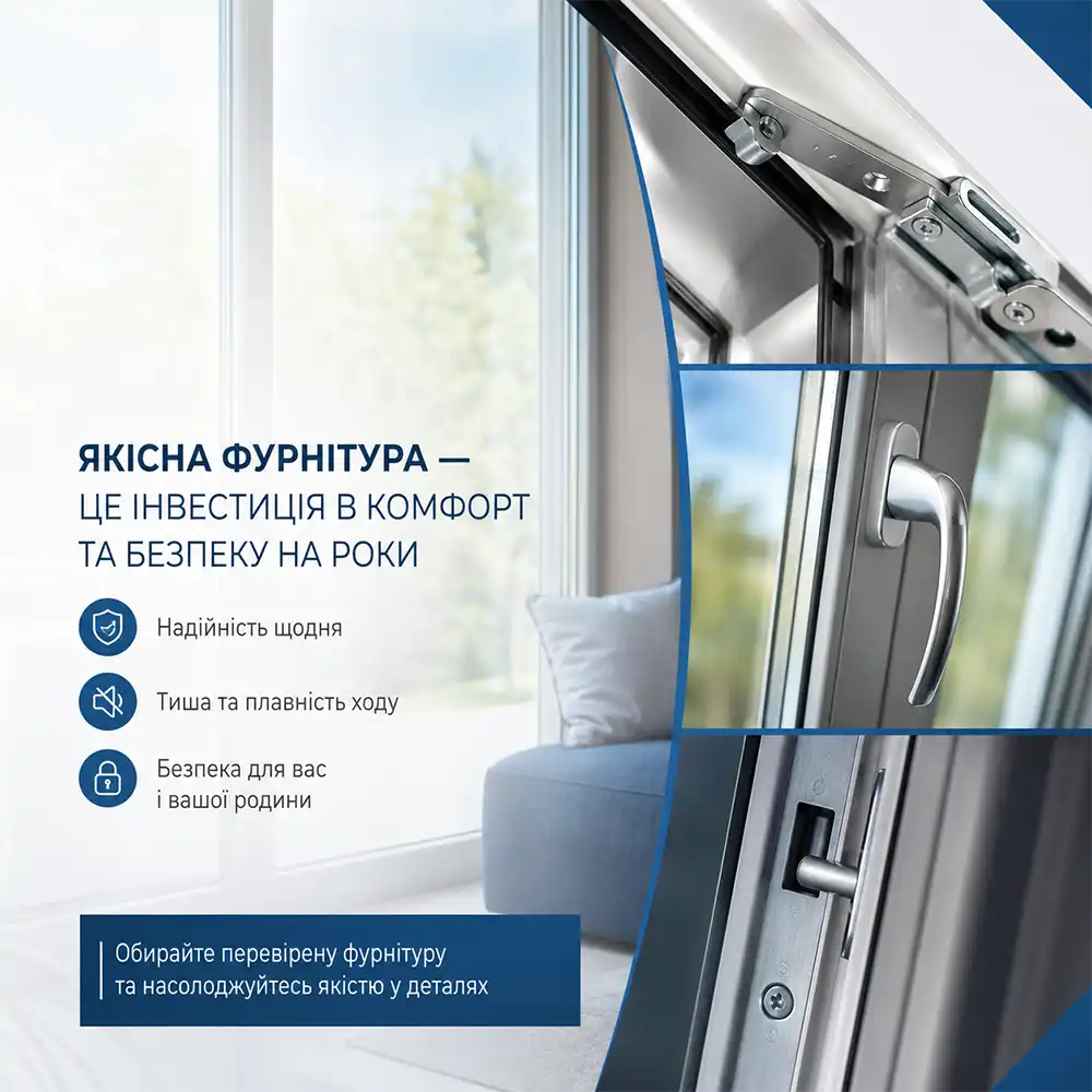 Замовити преміум віконну фурнітуру в Києві